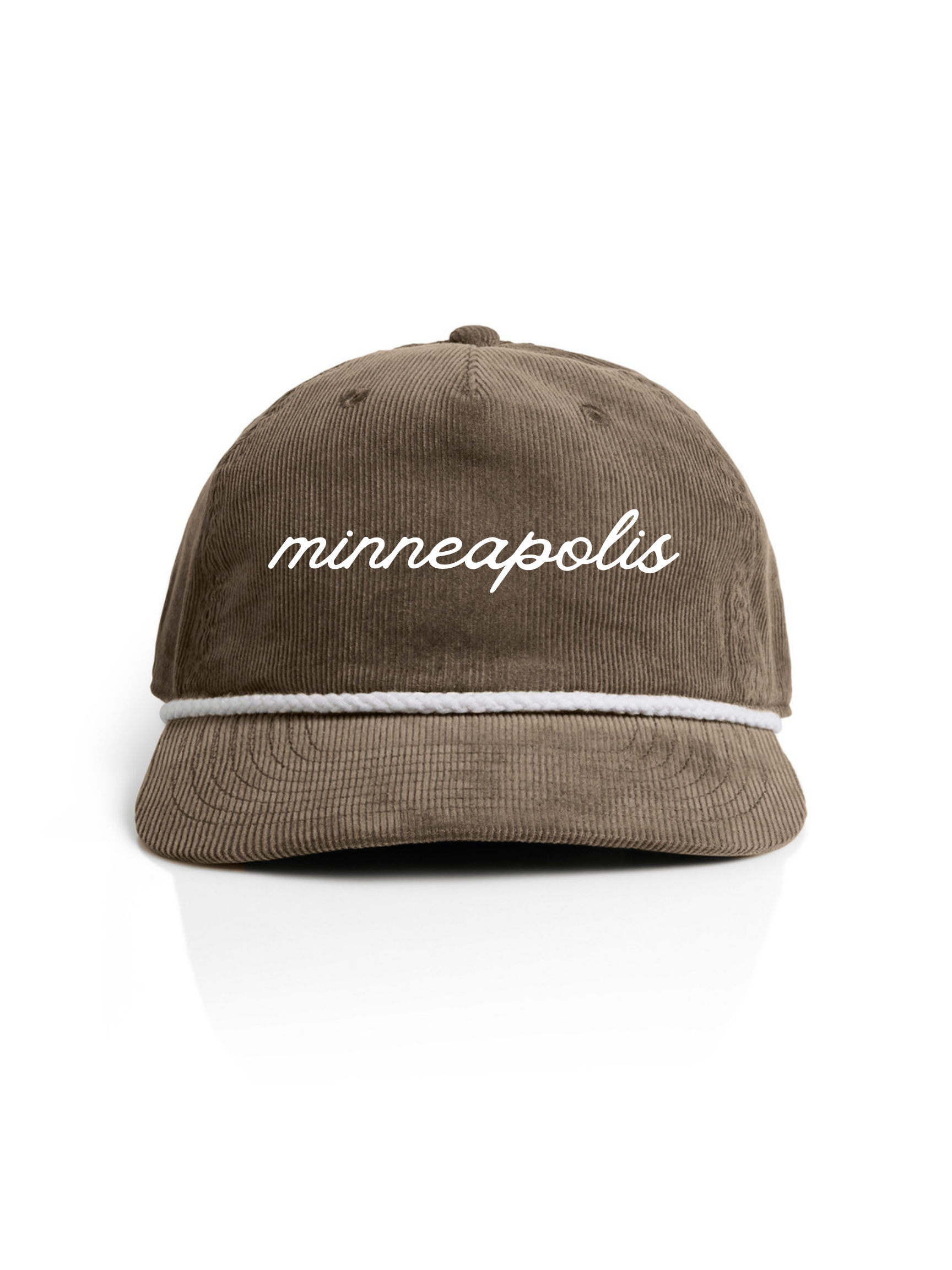 HOMETOWN HAT | BROWN – WHIT DESIGN