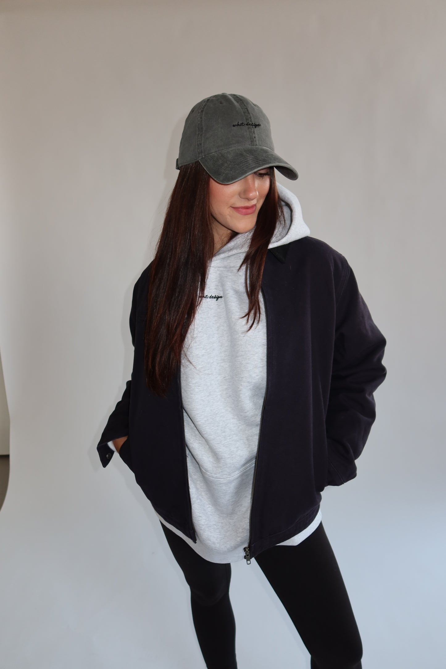 DAD HAT | CHARCOAL GREY