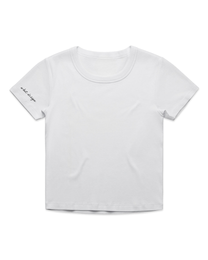 BABY TEE | WHITE