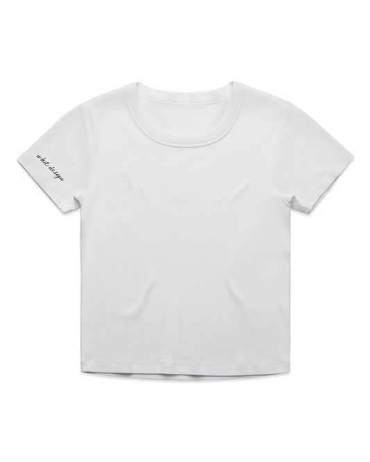 BABY TEE | WHITE