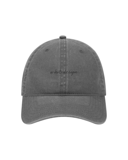 DAD HAT | CHARCOAL GREY
