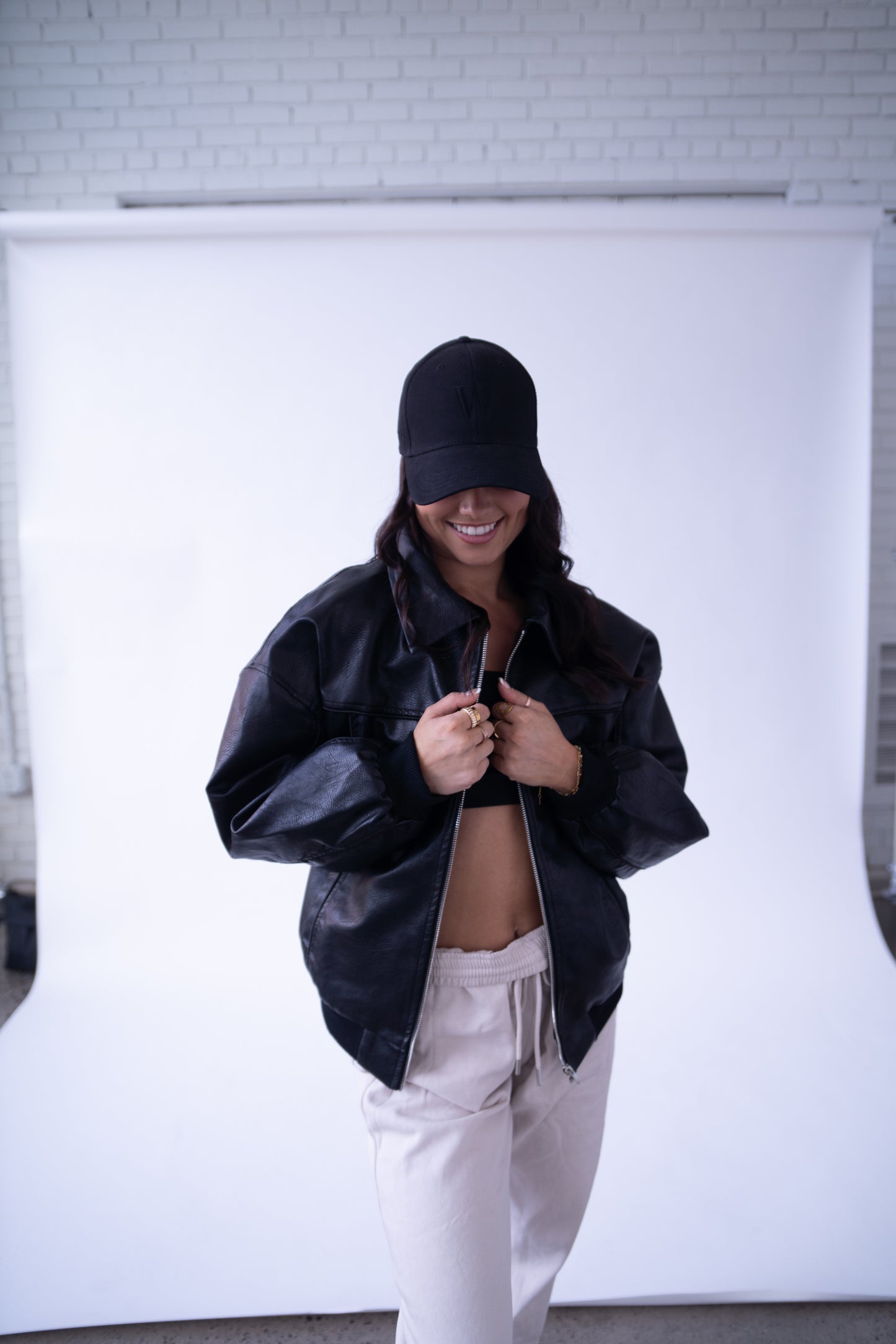 W SPORT CAP | BLACK