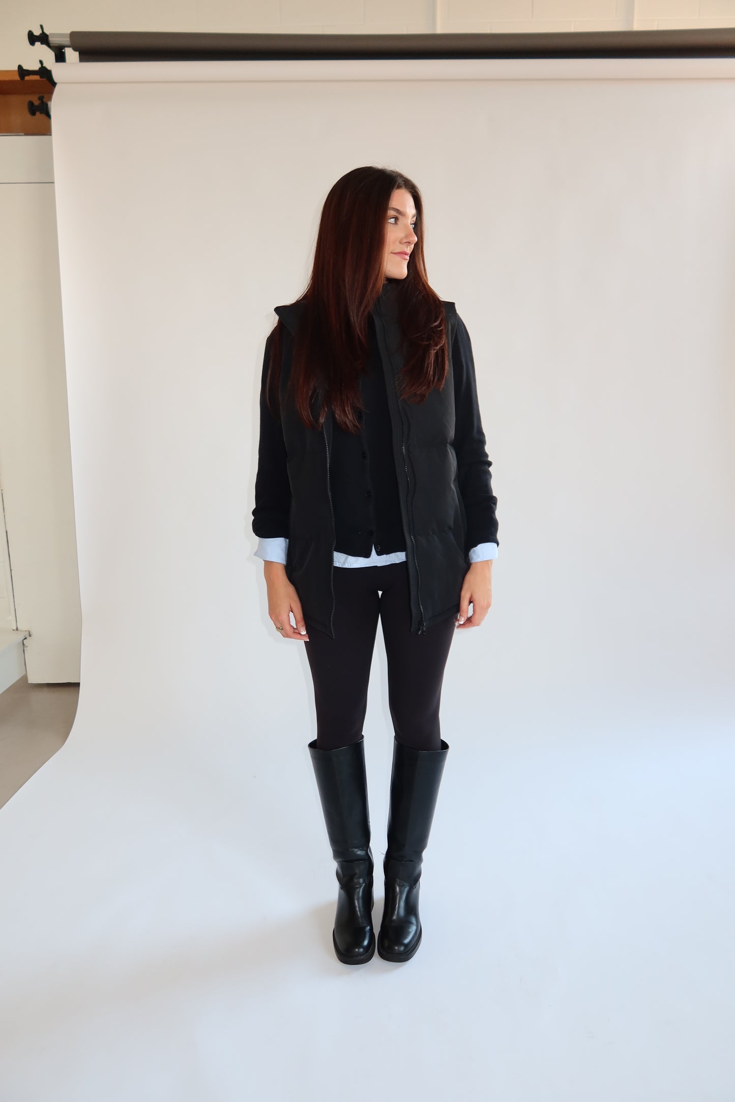 PUFFER VEST | BLACK