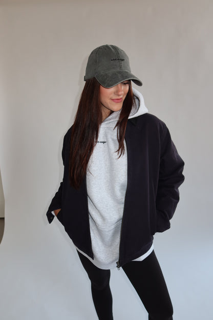 DAD HAT | CHARCOAL GREY