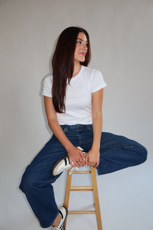 BABY TEE | WHITE