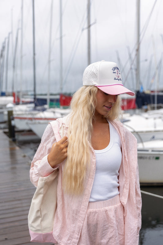 BOATING CLUB ROPE HAT | PINK